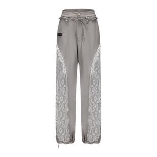 【春节不打烊】WEancheAM/未未姆 早秋新品蕾丝拼贴卫裤女