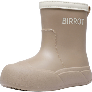 雨鞋女款时尚外穿中筒防水鞋防滑四季雨靴加绒胶鞋日系新款水靴套