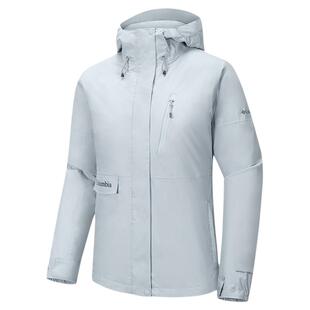 张婧仪同款哥伦比亚女款防水冲锋衣650蓬羽绒服三合一外套XR2978