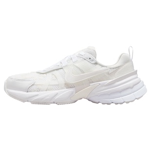 耐克运动鞋女NIKE V2K RUN 白色老爹鞋透气减震跑步鞋 HJ5269-100