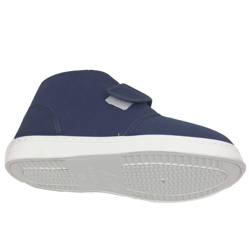 冬季高帮保暖防静电棉鞋电子厂男女工作鞋加绒防尘鞋防护鞋食品鞋