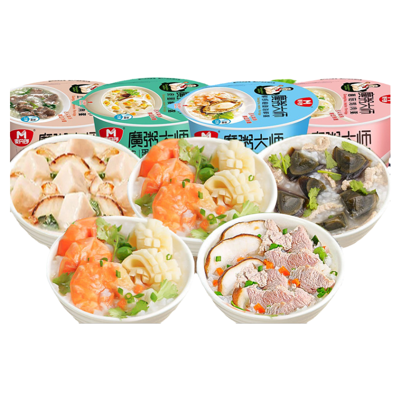 官方推荐！速食冻干粥早餐方便
