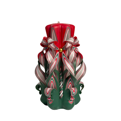 圣诞香薰雕刻蜡烛摆件礼物装饰