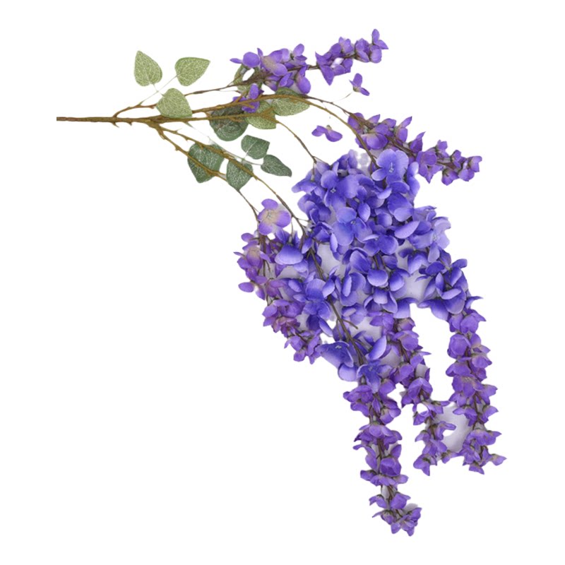 仿真阿勃勒紫藤花长枝串假花绢花