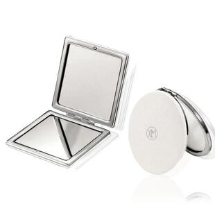 喜丽铭4K高清双面折叠化妆镜子便携式5倍放大镜随身镜防摔小镜子