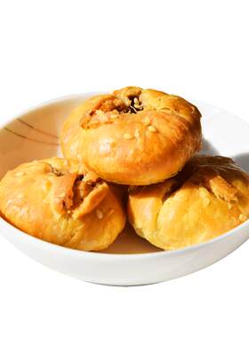 黄山烧饼独个包装饼传统糕点金华