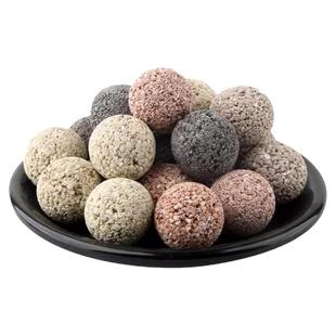 鱼缸过滤材料原矿球生化过滤净水培菌硝化细菌培养过滤球原矿颗粒