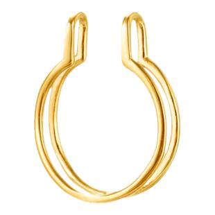 时尚圆珠珍珠吊坠空托项链卡扣diy镶嵌珍珠免打孔DIY配件10-16