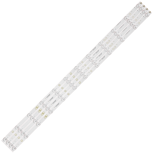 适用联通43D02灯条XZ43D12-ZC21FG-01 303XZ430031 4条12灯珠杂牌