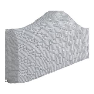 床头套罩全包四季通用加厚欧式异形凹凸弧形床头罩软包防尘保护套