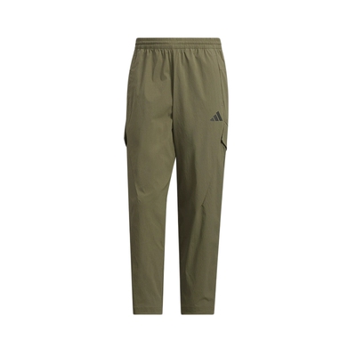 adidas阿迪达斯冬摩登可调节下摆拒水运动休闲男梭织长裤 KD9411