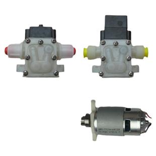 普兰迪12Ｖ24Ｖ水泵配件洗车小型抽水直流泵头微型电机压力开关