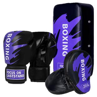 拳击手套儿童男女训练手靶散打脚靶成人拳套泰拳搏击专业套装沙袋