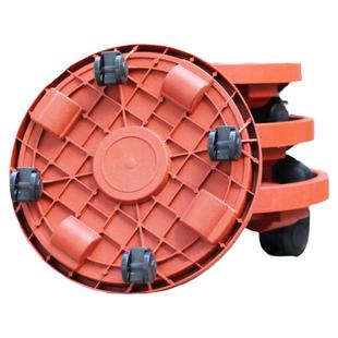 万向轮可移动花盆托盘大承重加厚塑料带轮接水底盘底座花盘架花托