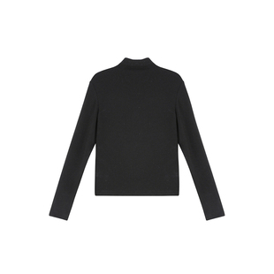 LEOHAPPY女童打底衫内搭儿童长袖t恤2025新款羊毛亲子中高领上衣