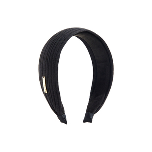 兰诺针织发箍女2025年新款高级感洋气时尚高颅顶宽边压发头箍发饰