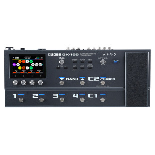 罗兰BOSS电吉他综合效果器GX100贝斯音箱模拟过载失真效果looper