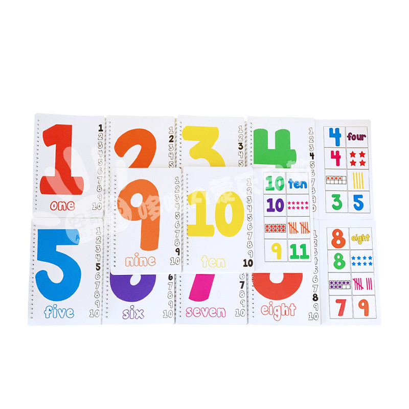 数字认知宝宝启蒙安静书diy