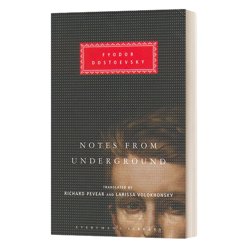 英文原版小说 Notes From Underground 地下室手记 陀思妥耶夫斯基 Everyman精装版 英文版 进口英语原版书籍
