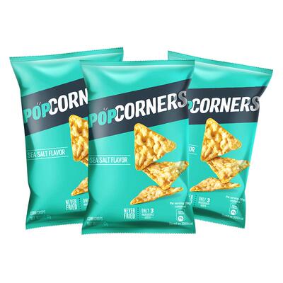 Popcorners非油炸玉米片海盐味