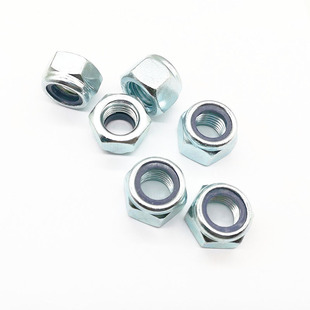 10级DIN985尼龙防松螺母GB889自锁紧螺帽M7M12M14M16M18M20M22M24