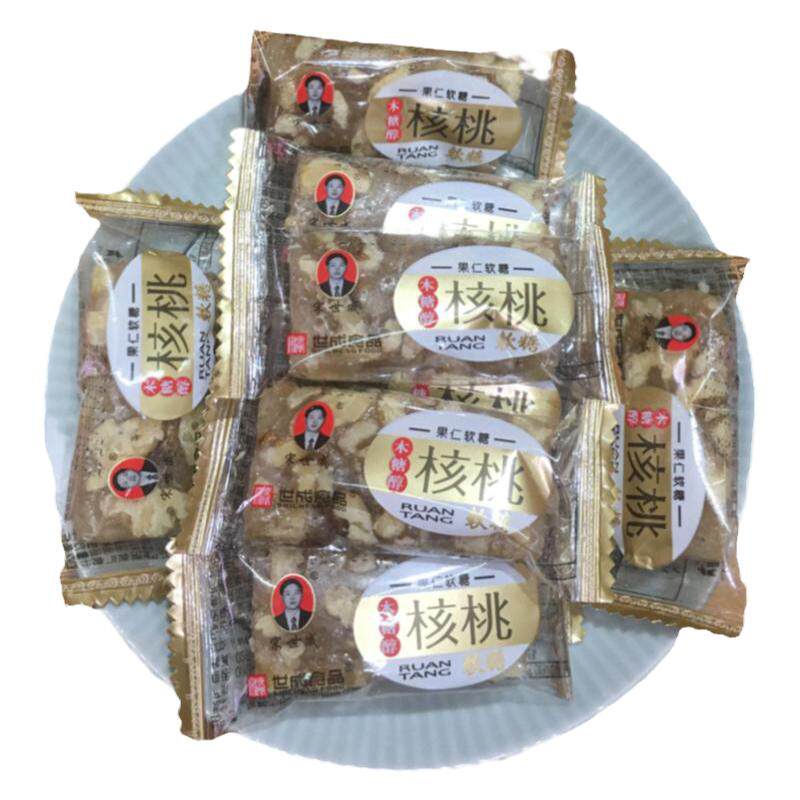 宋世成核桃软糖木糖醇味四川特产