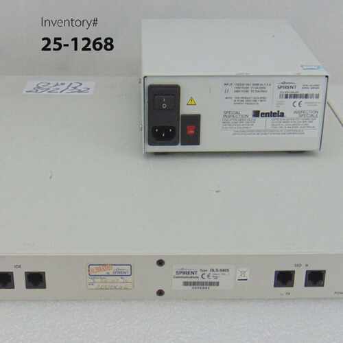Spirent DLS-5405 VDSL2 Noise Injection Unit DLS-5P02 Power S