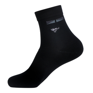 七匹狼袜子男士中筒纯棉春秋季防臭吸汗透气商务款全棉长袜男袜