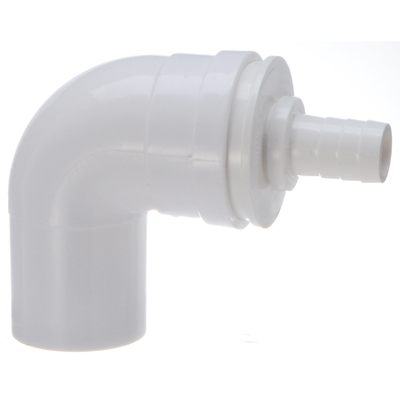 内插50PVC管弯头接滚筒洗衣机