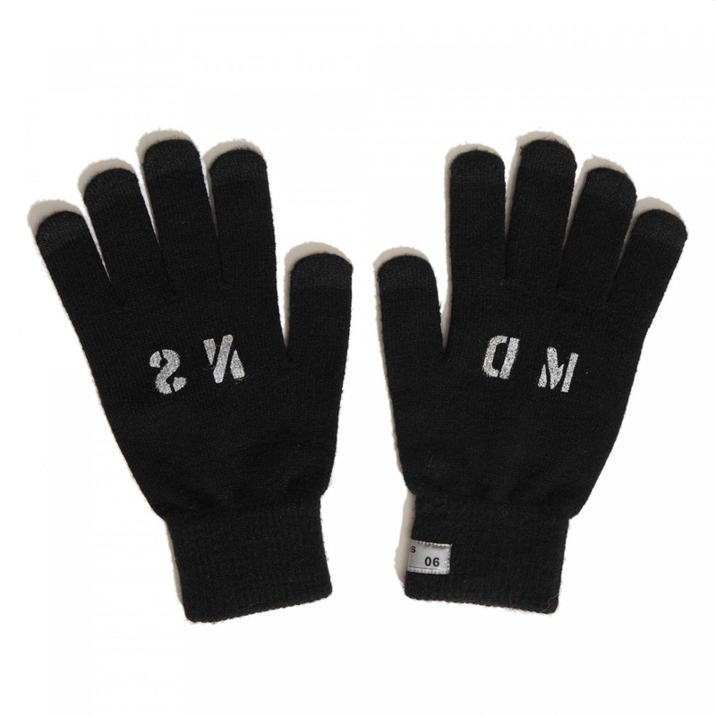 MADNESS GLOVES MDNS字母印花 军事风 秋冬针织保暖手套 余文乐