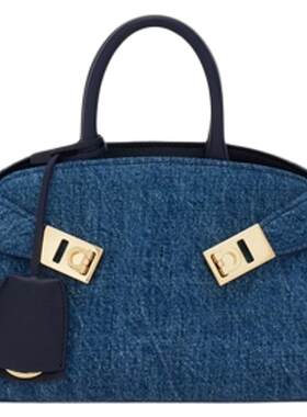 【12期免息】FERRAGAMO菲拉格慕女士Hug迷你手提包抱抱包
