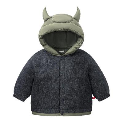 【真心绒】迷你巴拉男童羽绒服连帽可爱婴儿宝宝外套2025冬新品