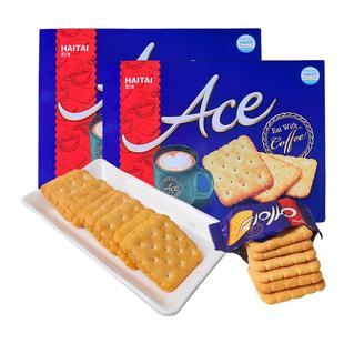 韩国进口ACE饼干小苏打咸味原味饼干梳打芝士零食独立包装