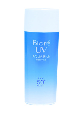 碧柔水感精华spf50保湿防晒霜