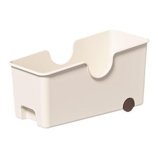 厨房锅具收纳盒带轮橱柜收纳架拉篮储物盒抽拉式锅盖下水槽置物架