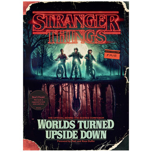 【预售】怪奇物语 官方幕后集锦资料集 颠倒的世界 Stranger Things 艾美奖Netflix热播剧集3D英文艺术画册画集 善本图书