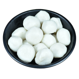 鱼丸新鲜手工纯鱼丸湖北黄冈麻城实心鱼肉丸子无添加火锅食材500g