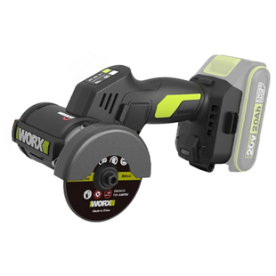 威克士小鹰锯WU802迷你电动角磨机锂电无刷磨光机小型切割机美缝