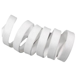 适配MCQueen麦昆鞋带原装小白鞋带男女白色扁平免系神器圆绳带扣