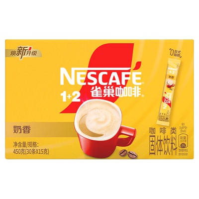 雀巢咖啡特浓原味三合一奶香速溶