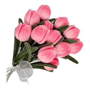 妇女节教师节礼物加密扭扭棒加大号郁金香花束材料包手工diy全套