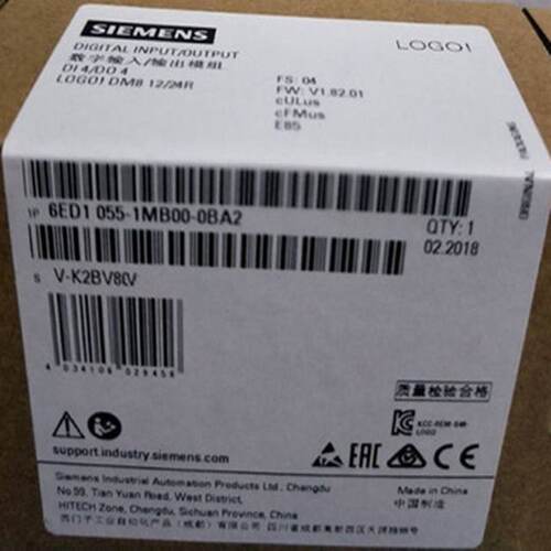 议价6ED1055-1MB00-0BA2全新LOGO DM812/24R扩展模块6ED10551MB00