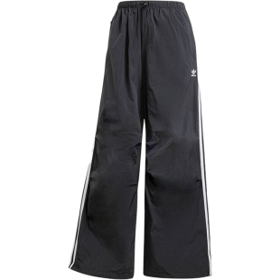 Adidas/阿迪达斯正品三叶草女士宽松休闲运动梭织长裤IY7251