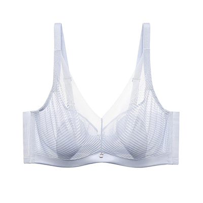 超薄款大胸显小收副乳防下垂文胸