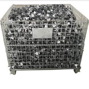仓储笼折叠笼铁框筐蝴蝶笼物流台车周转箱铁网笼仓库储物笼金属笼