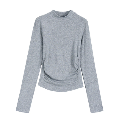 松弛vibe打底针织衫长袖T恤上衣