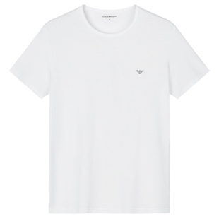 Armani/阿玛尼EA 男士时尚鹰标修身纯棉短袖T恤111267 4R722