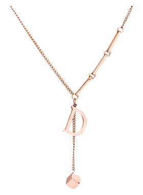 金美澳新款高级钛钢项链