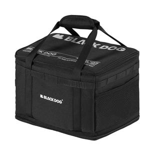 BLACKDOG黑狗露营装备收纳包大容量黑化加高户外整理箱折叠杂物袋