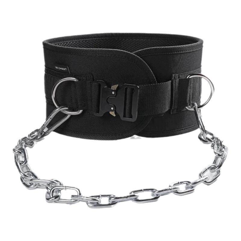 劳拉之星LS0841健身力量训练负重护腰引体向上臂屈伸加粗铁链腰带